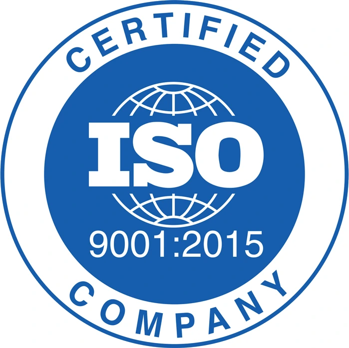 certified ISO 90001